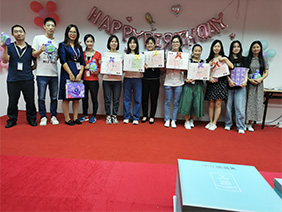 秋日暖阳，爱在壹号娱乐 -----记第三季员工生日会